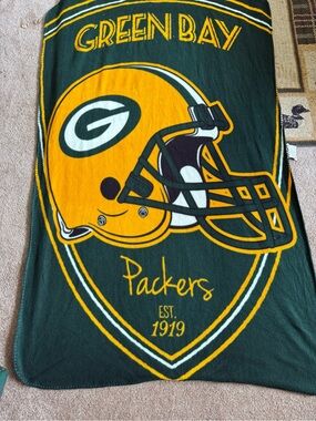 Green Bay Packers Green Blanket Northwest Company 60x38